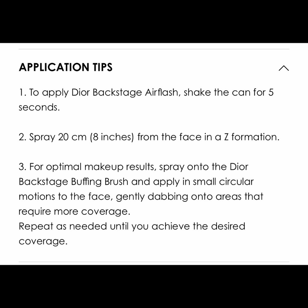 New 2WO Dior Airflash Spray Foundation - Picture 13 of 16